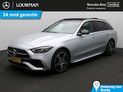 Mercedes-Benz C-klasse Estate - 300 e Business Solution AMG AMG Line | Night Pakket | Panorama Schuif-Kanteldak | Parkeerp