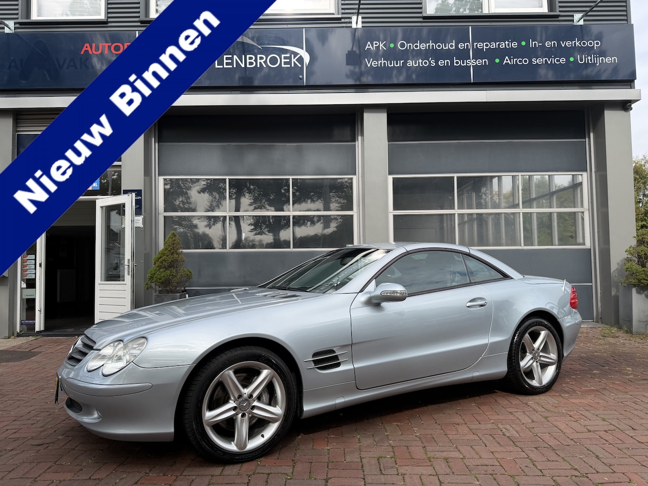 Mercedes-Benz SL-klasse Cabrio - 500 – 2003 – 128.000 km – 306 PK – VOL OPTIE! ⭐ - AutoWereld.nl
