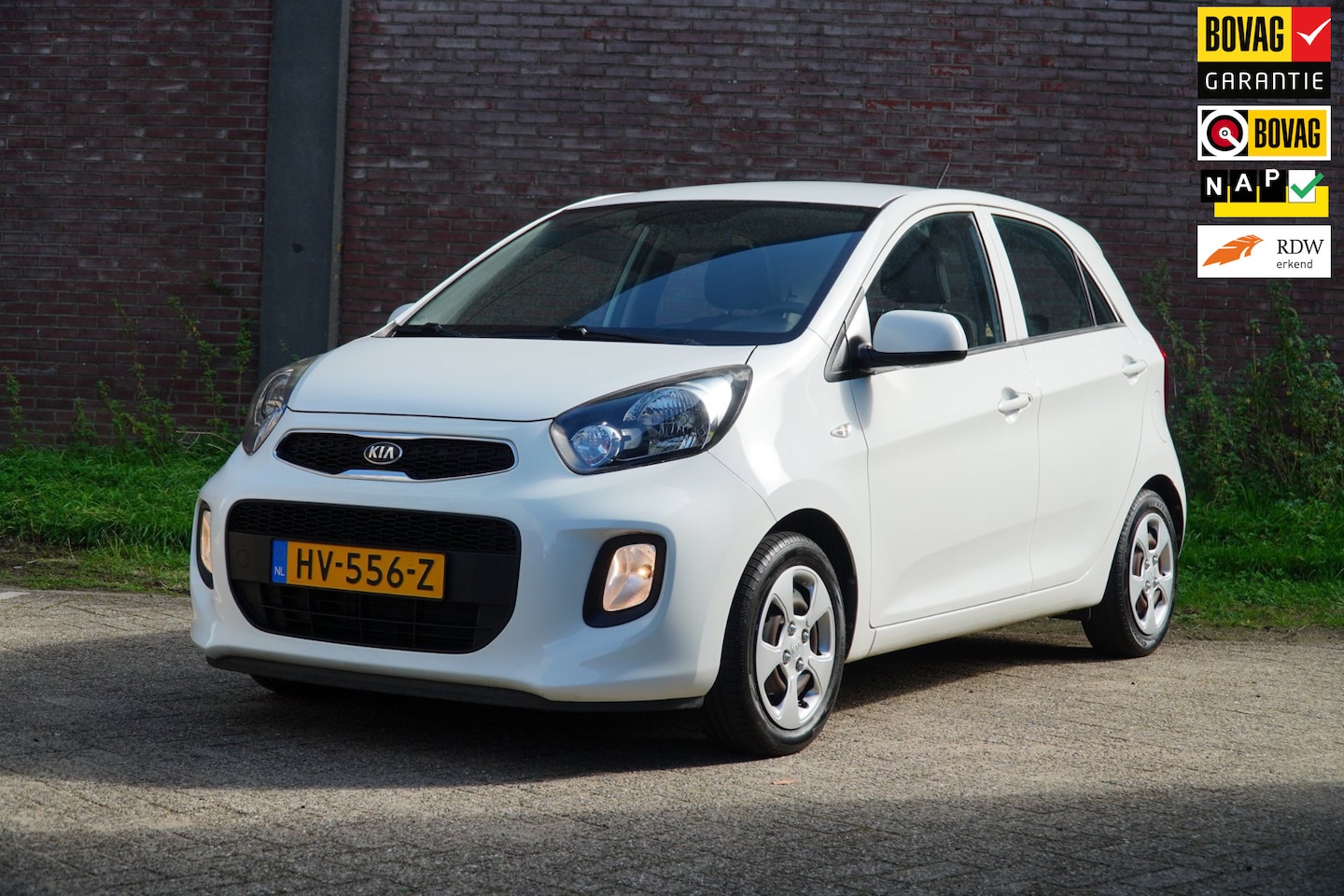 Kia Picanto - 1.0 CVVT ComfortLine 1.0 CVVT ComfortLine, Airco, Stuurbekrachtiging, Lage KM Stand, Ned. Auto - AutoWereld.nl