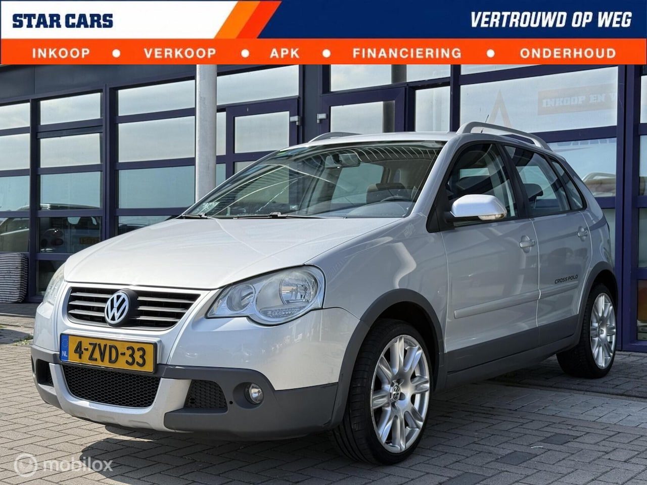 Volkswagen Polo - 1.4-16V Cross| Airco| Cruise| APK| Onderhoud - AutoWereld.nl