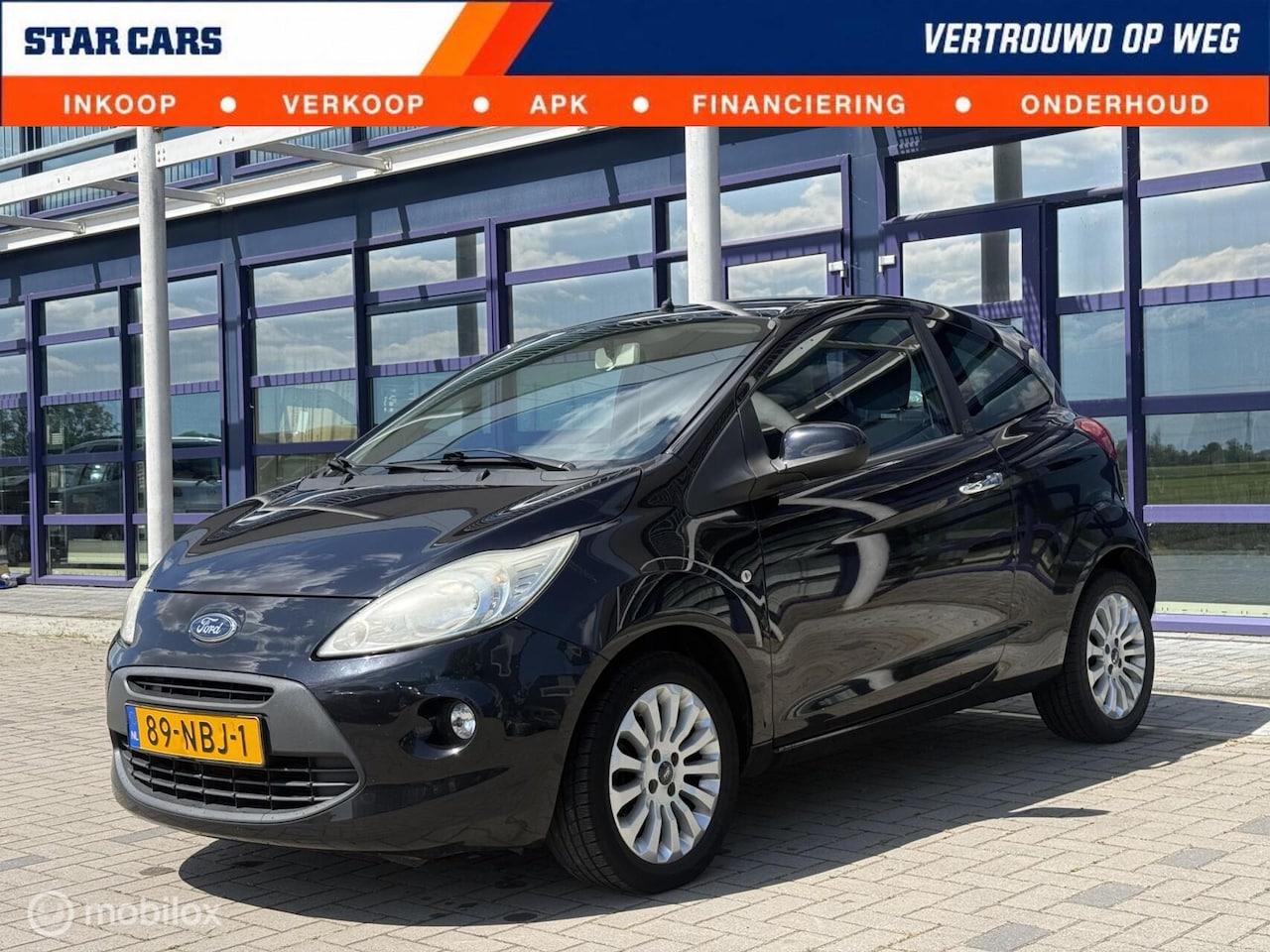 Ford Ka - 1.2 Titanium X|NAP| Airco|Elec Ramen| Onderhoud - AutoWereld.nl