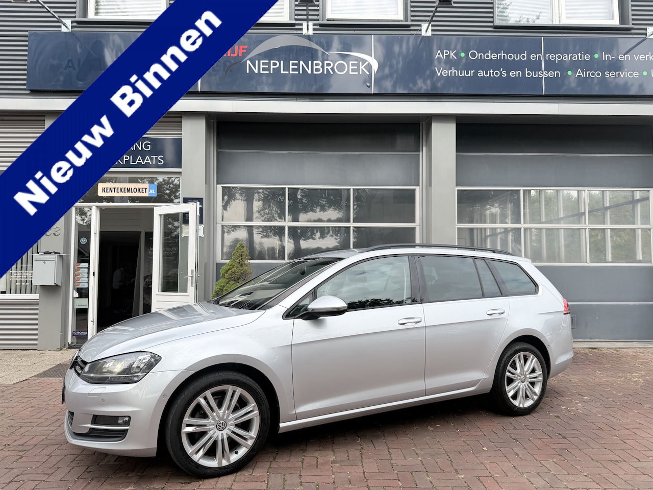 Volkswagen Golf Variant - 1.6 TDI Highline km 130.000 Nap bj 2013 Automaat - AutoWereld.nl