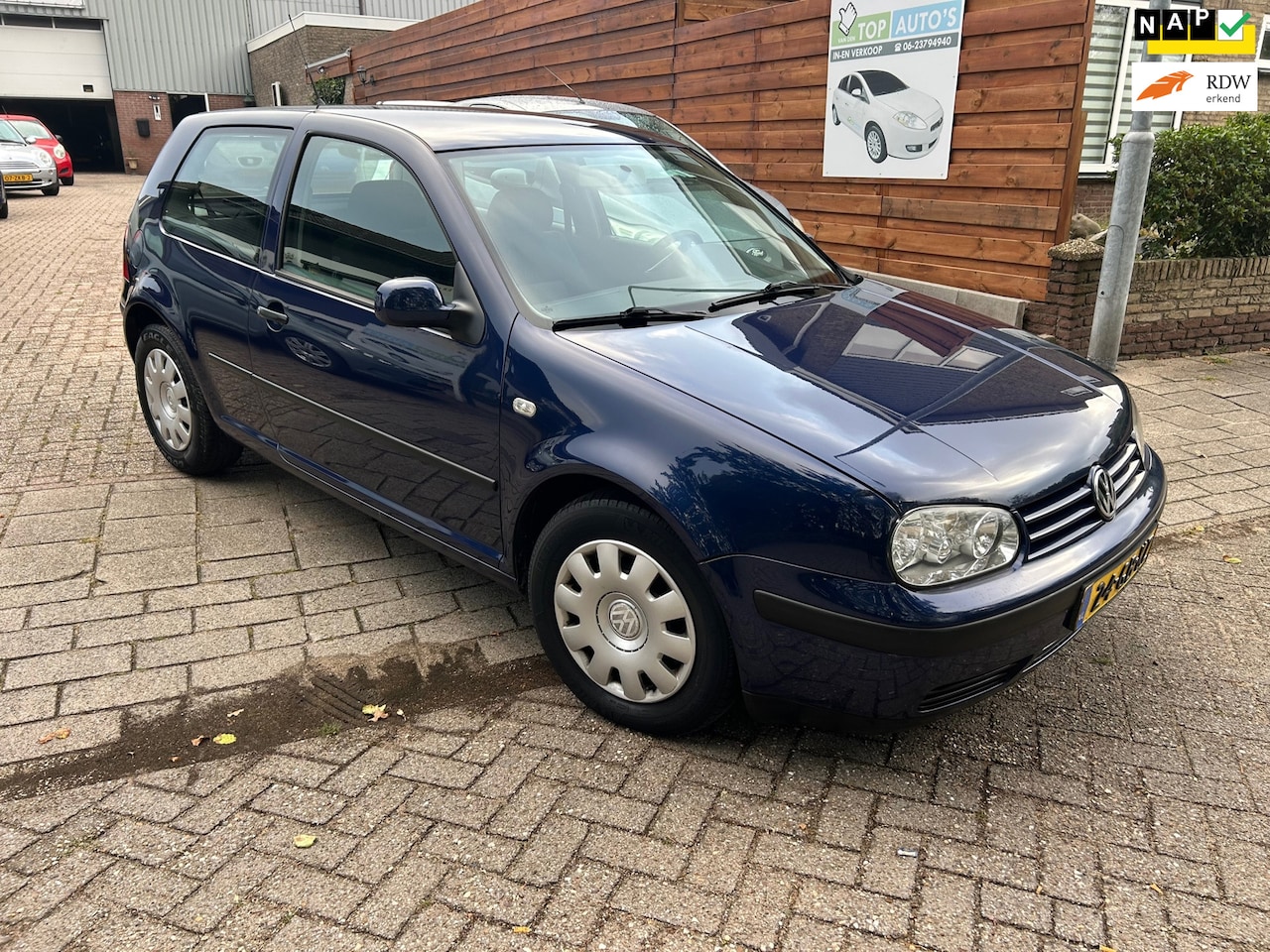 Volkswagen Golf - 1.6-16V Trendiness zeer nette en nieuwe apk! - AutoWereld.nl