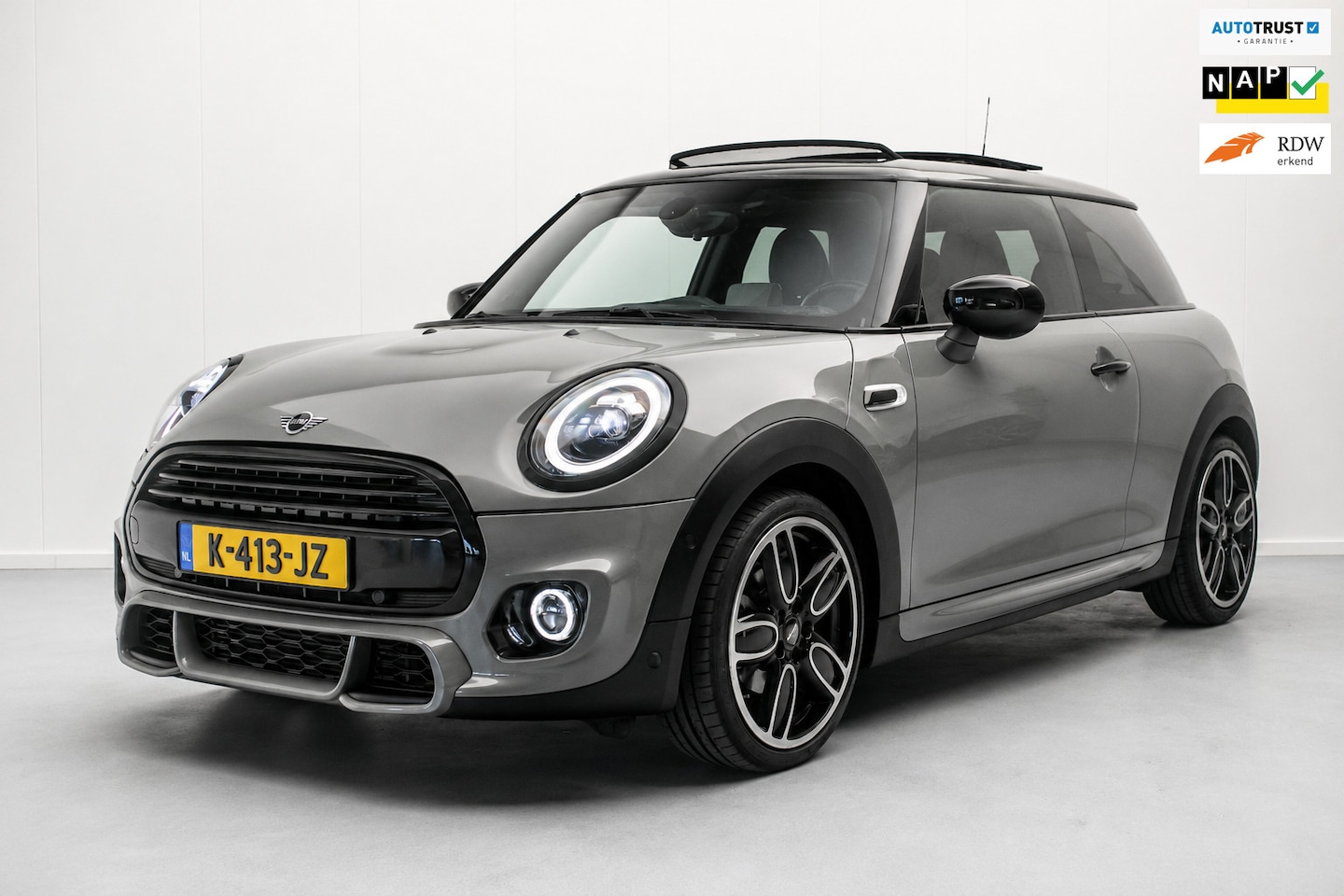 MINI Cooper - Mini 1.5 FULL OPTION NL-auto [ JCW-Pakket Panoramadak Harman Kardon HUD Digital Dash Keyle - AutoWereld.nl