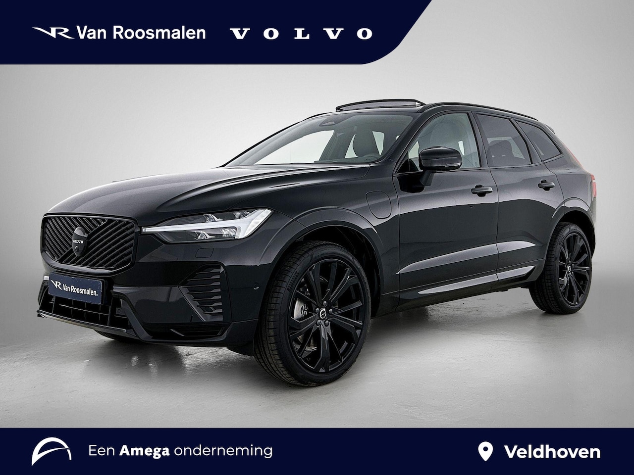 Volvo XC60 - 2.0 T8 Plug-in hybrid AWD Ultra Black Edition Pano | Trekhaak | Camera | Facelift | - AutoWereld.nl