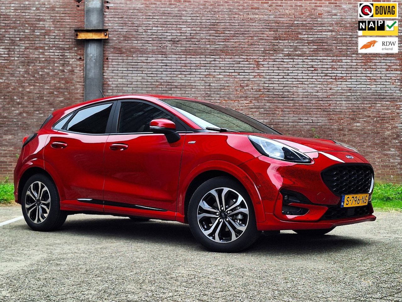 Ford Puma - 1.0 EcoBoost Hybrid ST-Line 1.0 EcoBoost Hybrid ST-Line, Trekhaak, Camera, Climat, Cruise, Carplay, Voorruit Verw., LM - AutoWereld.nl