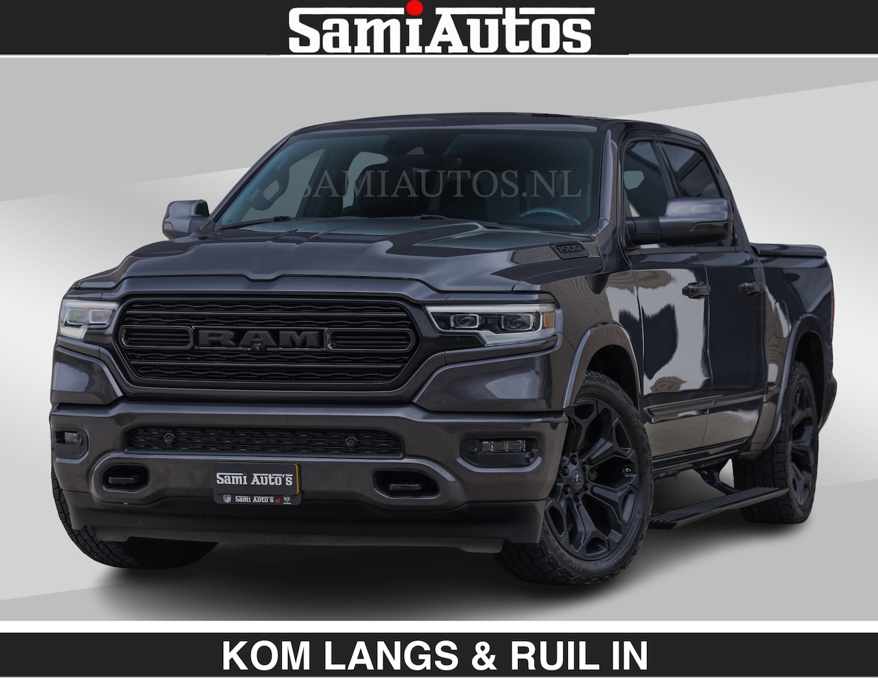 Dodge Ram Pick Up - LIMITED | HEMI 5.7 V8 | MWK KLEP | BOM VOL | GRANITE GRIJS KLEUR | LUCHTVERING | MEEST LUX - AutoWereld.nl