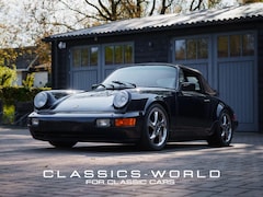 Porsche 911 Cabrio - 3.2 Cabriolet – 1985 – look 964 – Midnight Blue Metallic