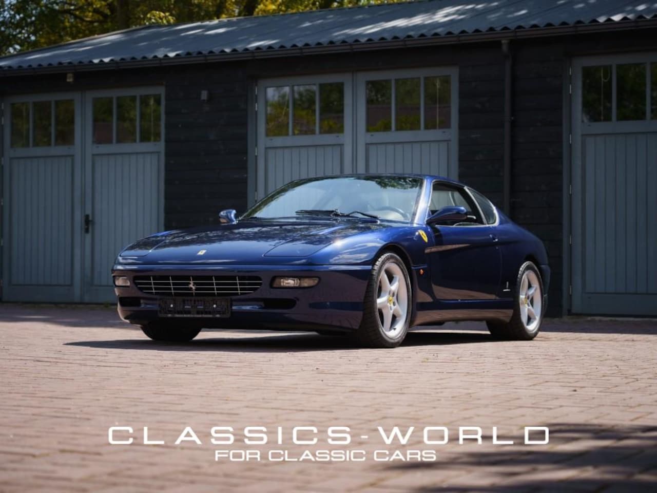 Ferrari 456 - GT 5.5L V12 - Blu Le Mans Metallic- Manual! - AutoWereld.nl