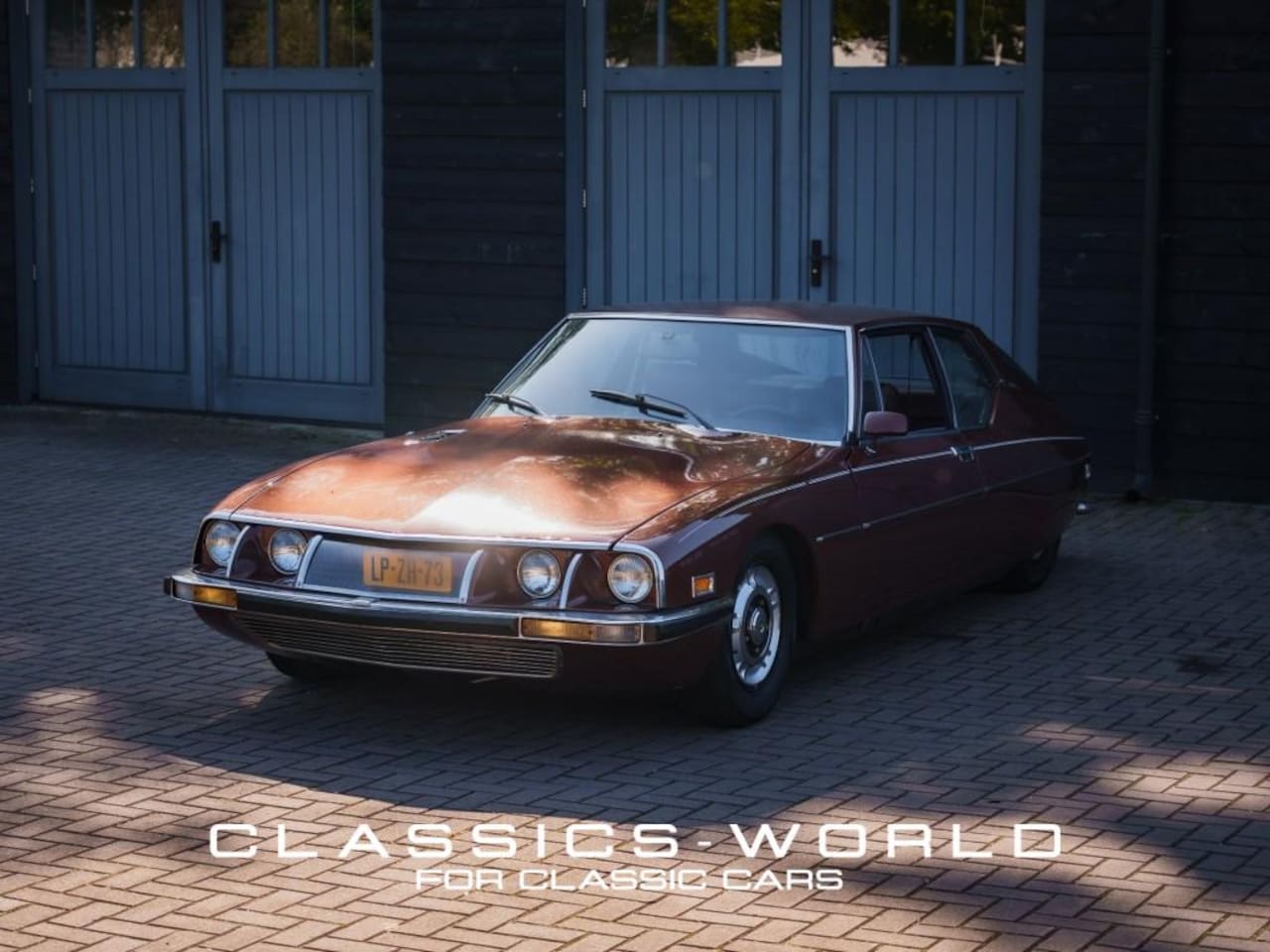 Citroën SM - 3.0 – Brown Metallic – Nederlandse registratie – Maserati V6 - AutoWereld.nl