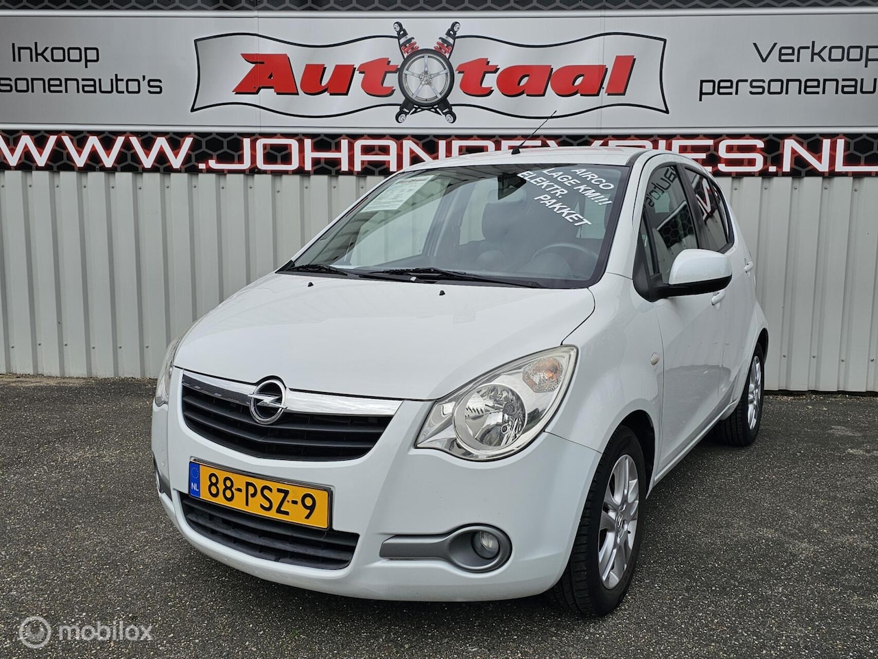 Opel Agila - 1.0 Edition I Airco I Elektr.-pakket I Lage km's ! - AutoWereld.nl