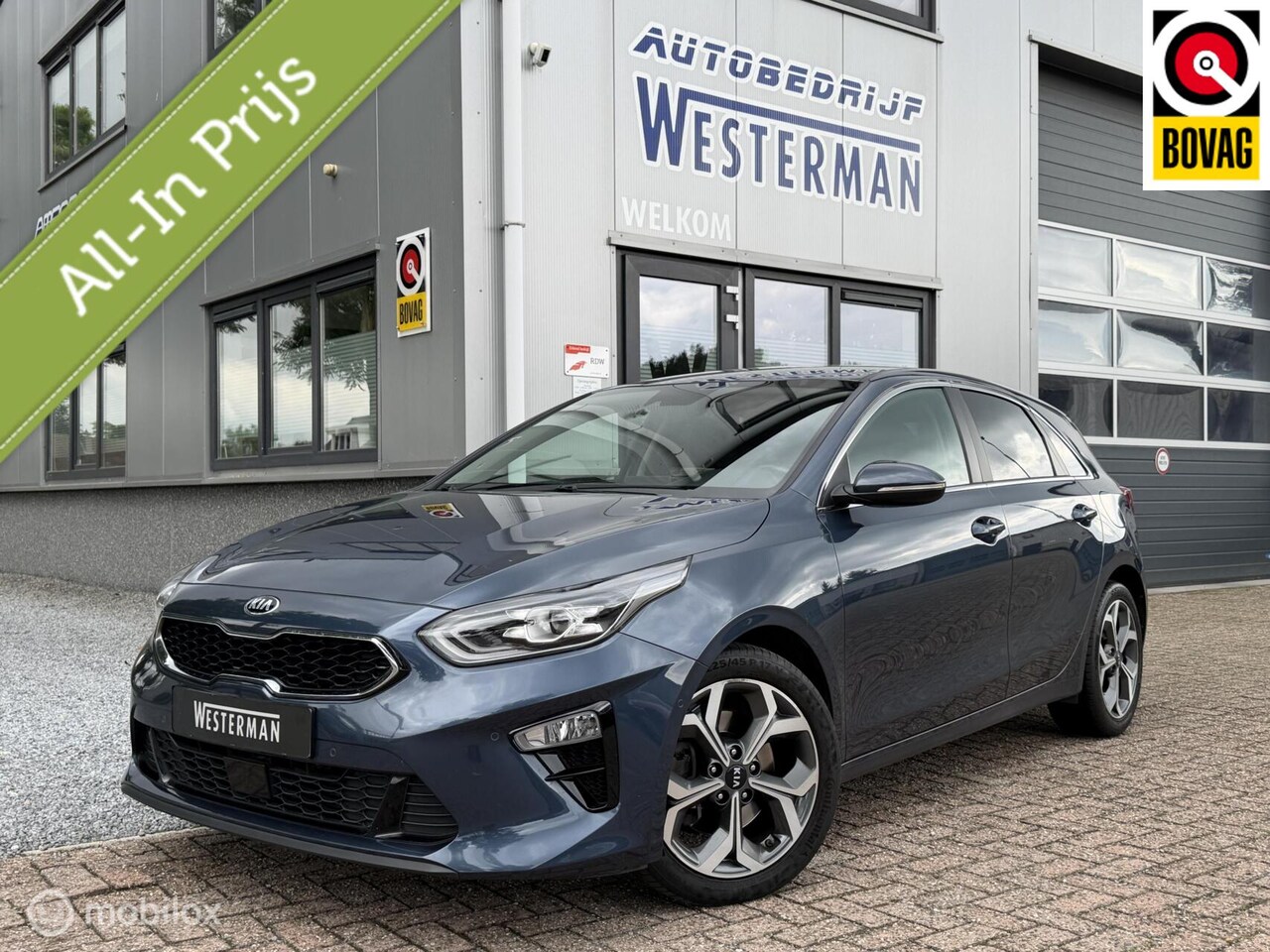 Kia Cee'd - Ceed 1.4 T-GDi DynamicPlusLine AUT Acc Clima Navi Carplay Keyless Led 17"Lmv etc. - AutoWereld.nl
