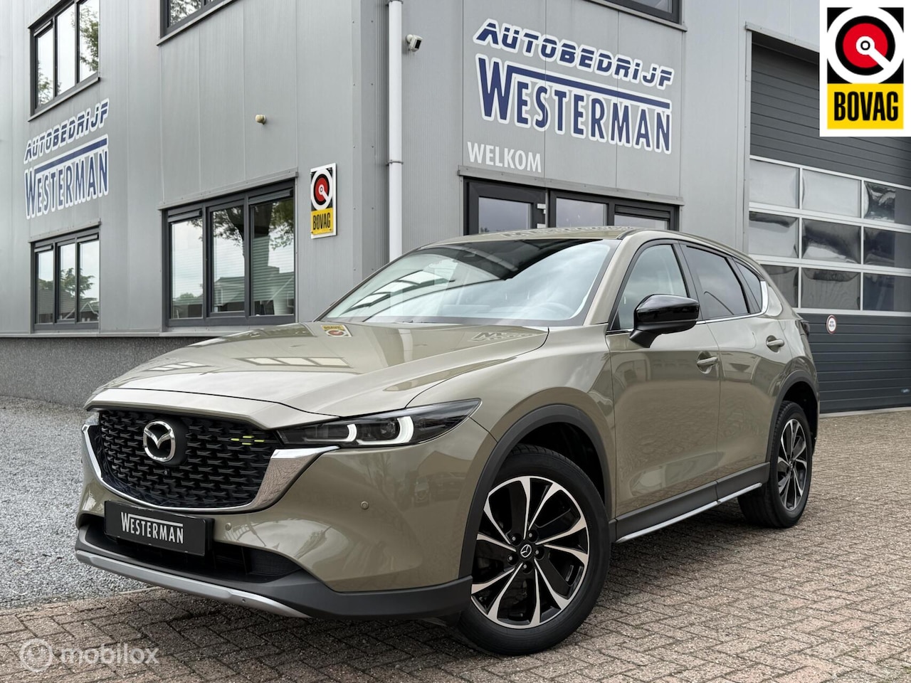 Mazda CX-5 - 2.0 SkyActiv-G 165 Newground Led 360ºCam Stoelverw. Trekh. Keyless Carplay 19"Lmv etc. - AutoWereld.nl