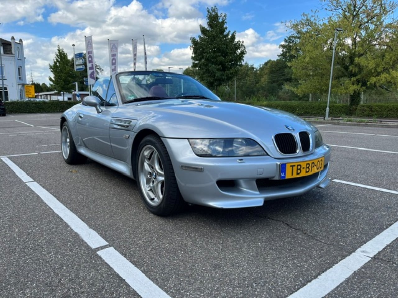BMW Z3 Roadster - 1.9 BMW Z3 cabrio 1998 Arctic Silver volledig M pakket. - AutoWereld.nl