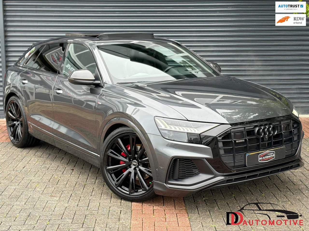Audi Q8 - 55 TFSI quattro S-Line Softclose | Bang & Olufsen | Panoramadak | Hud | 4W-best - AutoWereld.nl