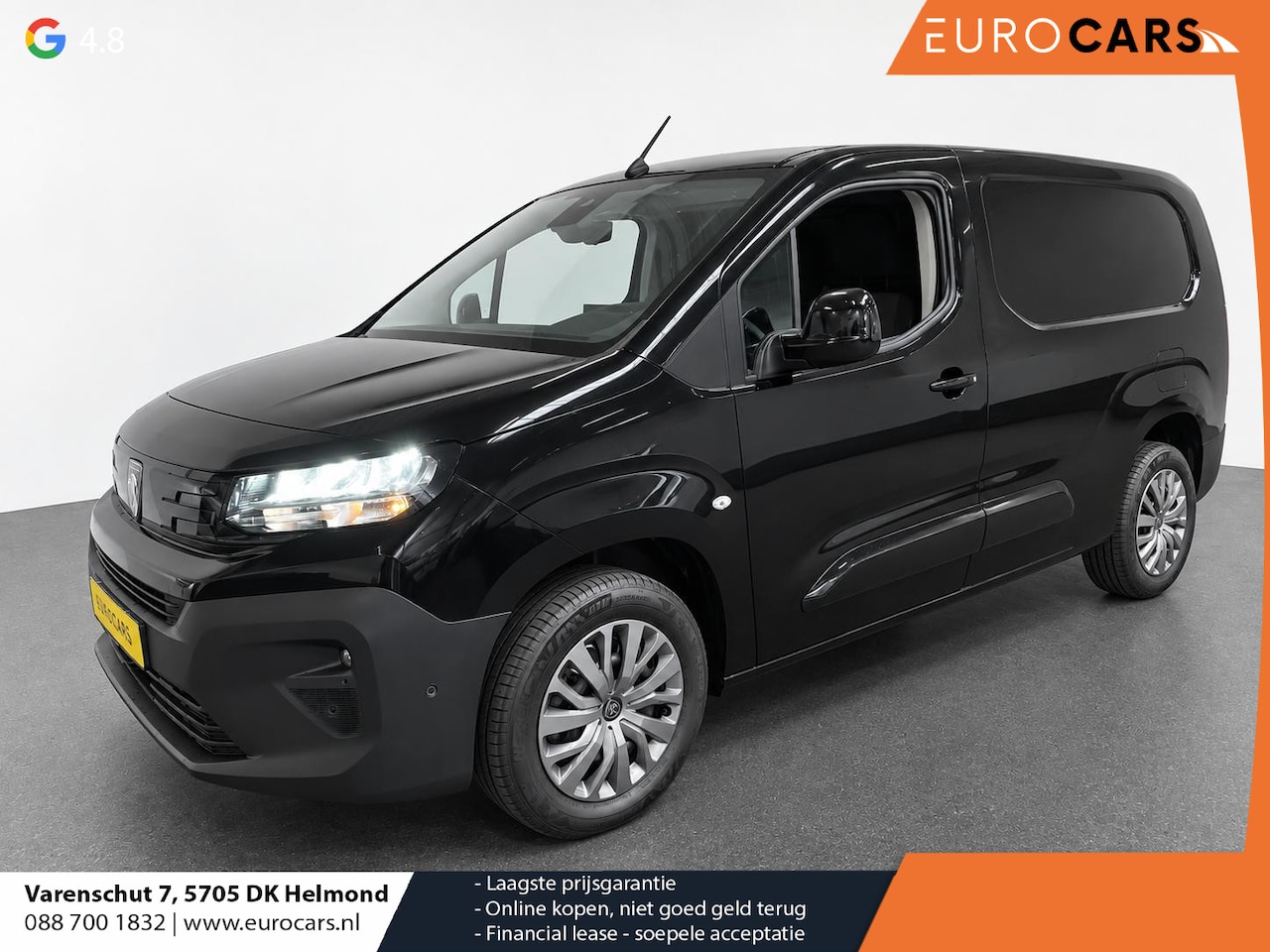 Peugeot Partner - 1.5 BlueHDi 130PK Automaat L2 Navigatie Apple Carplay / Android Auto DAB trekhaak Cruise C - AutoWereld.nl