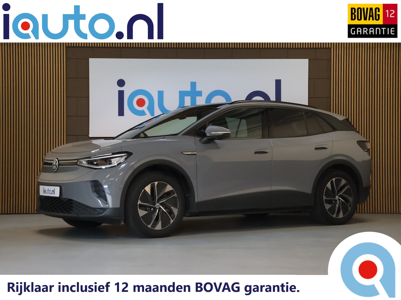 Volkswagen ID.4 - Pro 77 kWh Pano/IQ.Light Matrix /360/HUD/DCC/Keyless/Stoelverw./Dodehoek/Wegkl. trekhaak/S - AutoWereld.nl