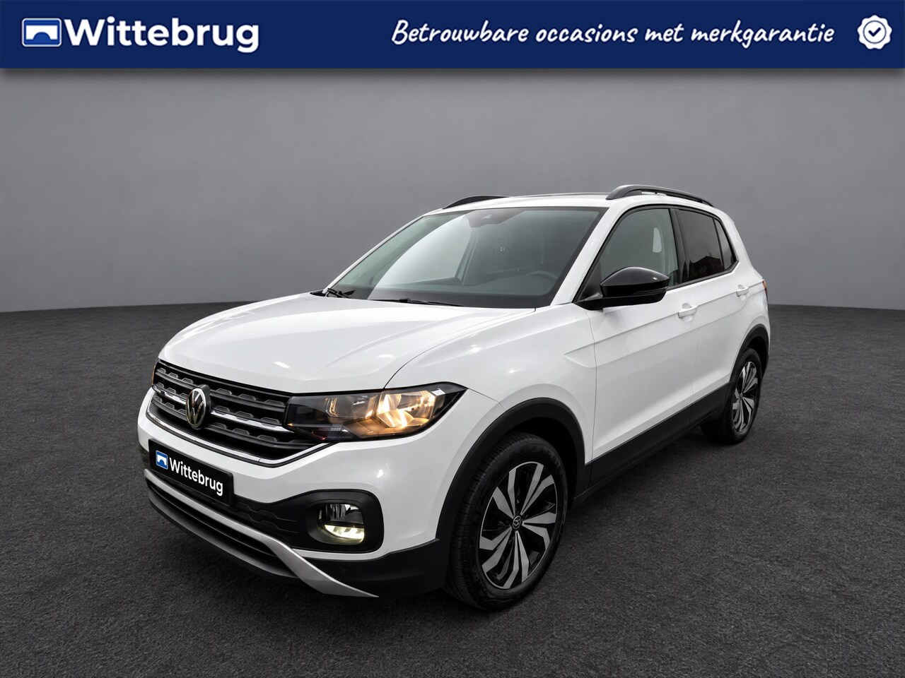 Volkswagen T-Cross - 1.0 TSI Life Design Black App connect / Airco / Parkeersensoren / Extra getint glas / 17"L - AutoWereld.nl