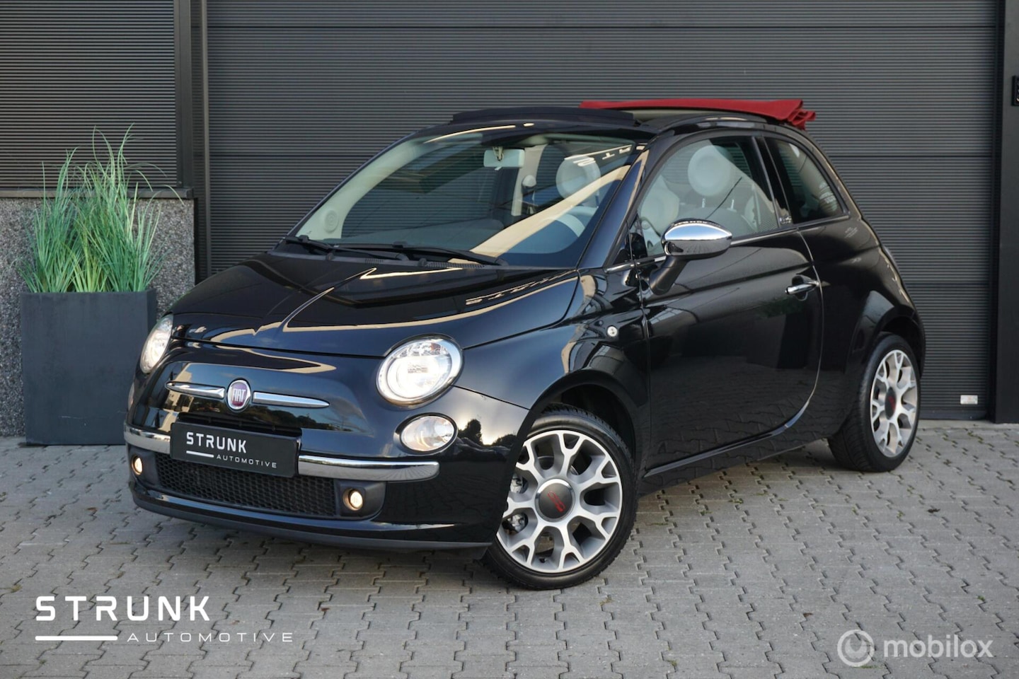 Fiat 500 C - 0.9 TwinAir Turbo Lounge Cabrio Apple CarPlay Leer Turbo - AutoWereld.nl