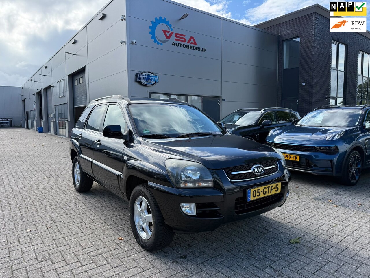 Kia Sportage - 2.0 CVVT X-tra|NAP|Leder|Climate|Cruise|4-seizoen banden|goed onderhouden|NL auto - AutoWereld.nl