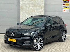 Volvo XC40 - Recharge P8 AWD R-Design 2020 Zwart PANO|H/K|360 CAMERA