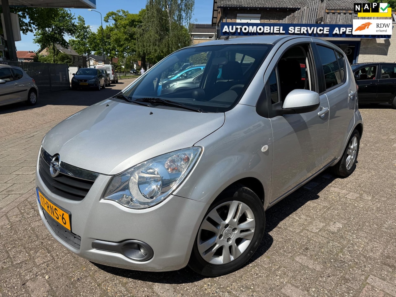 Opel Agila - 1.2 Edition NL AUTO *AIRCO*ELEKTR. RAMEN*STUURBEKR.*TOERENTEL. *MULTIF. STUUR* - AutoWereld.nl
