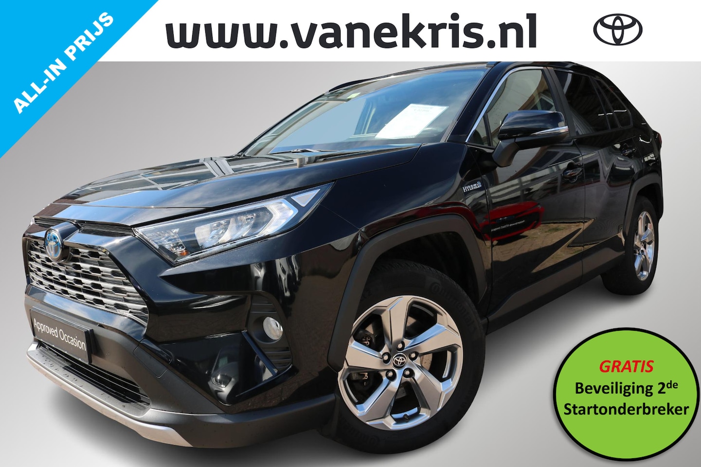 Toyota RAV4 - 2.5 Hybrid AWD Business Plus 2.5 Hybrid AWD Business Plus, 2de Startonderbreker Trekhaak, JBL Audio, Lederen Bekleding, - AutoWereld.nl