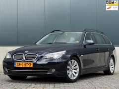 BMW 5-serie Touring - 525i Business Line Edition II AUT|XENON|LEDER|NAVI|STOELVERW|2XSLEUTELS|