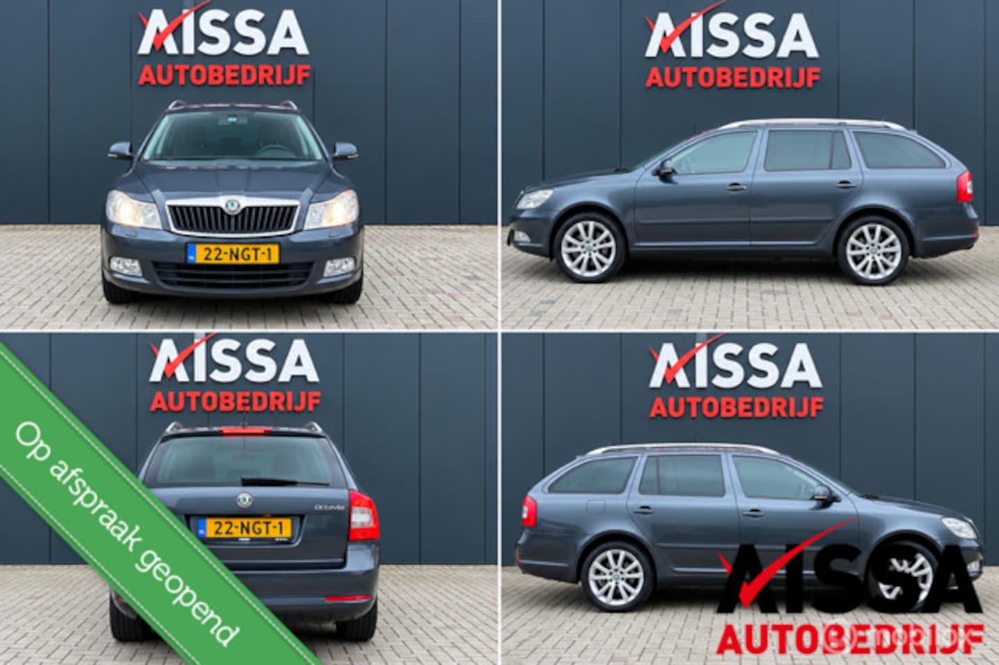Skoda Octavia Combi - 1.2 TSI Elegance Business Line Navi Clima Cruise Xenon Pdc N.A.P Trekhaak - AutoWereld.nl