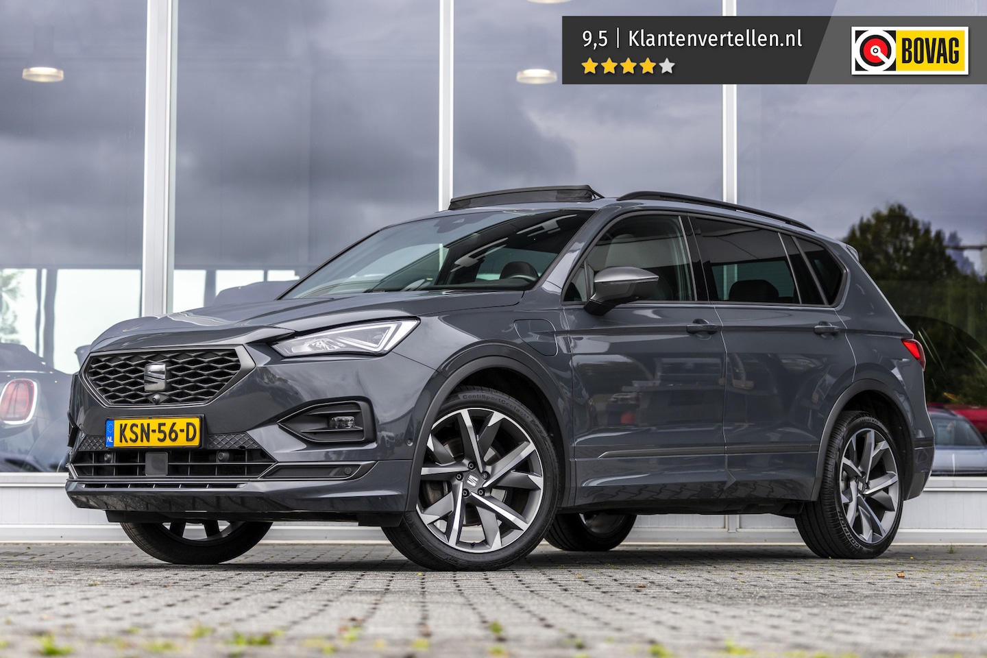 SEAT Tarraco - 1.4 TSI e-Hybrid PHEV FR | E-Trekhaak | Pano | Travel assist - AutoWereld.nl
