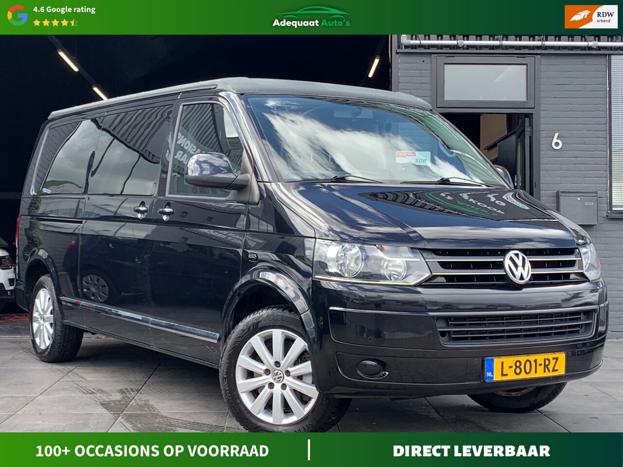 Volkswagen Multivan - |Camper|Trekhaak|D.riem vv|Leder|Cruise - AutoWereld.nl