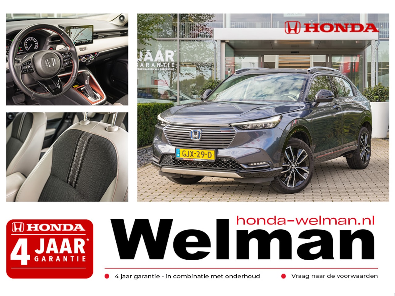 Honda HR-V - 1.5i e:HEV ADVANCE STYLE - FULL HYBRID - TWO TONE - AutoWereld.nl
