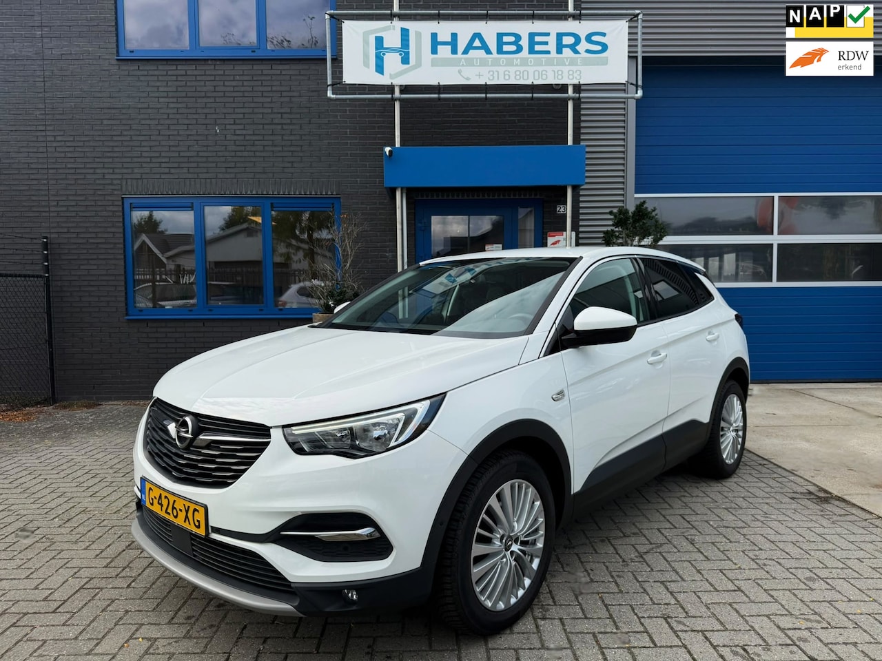 Opel Grandland X - 1.2 Turbo Innovation 131PK|NL Auto|Navi|Carplay|Camera|AUT|BLIS|Lane Assist|Cruise|Sportst - AutoWereld.nl