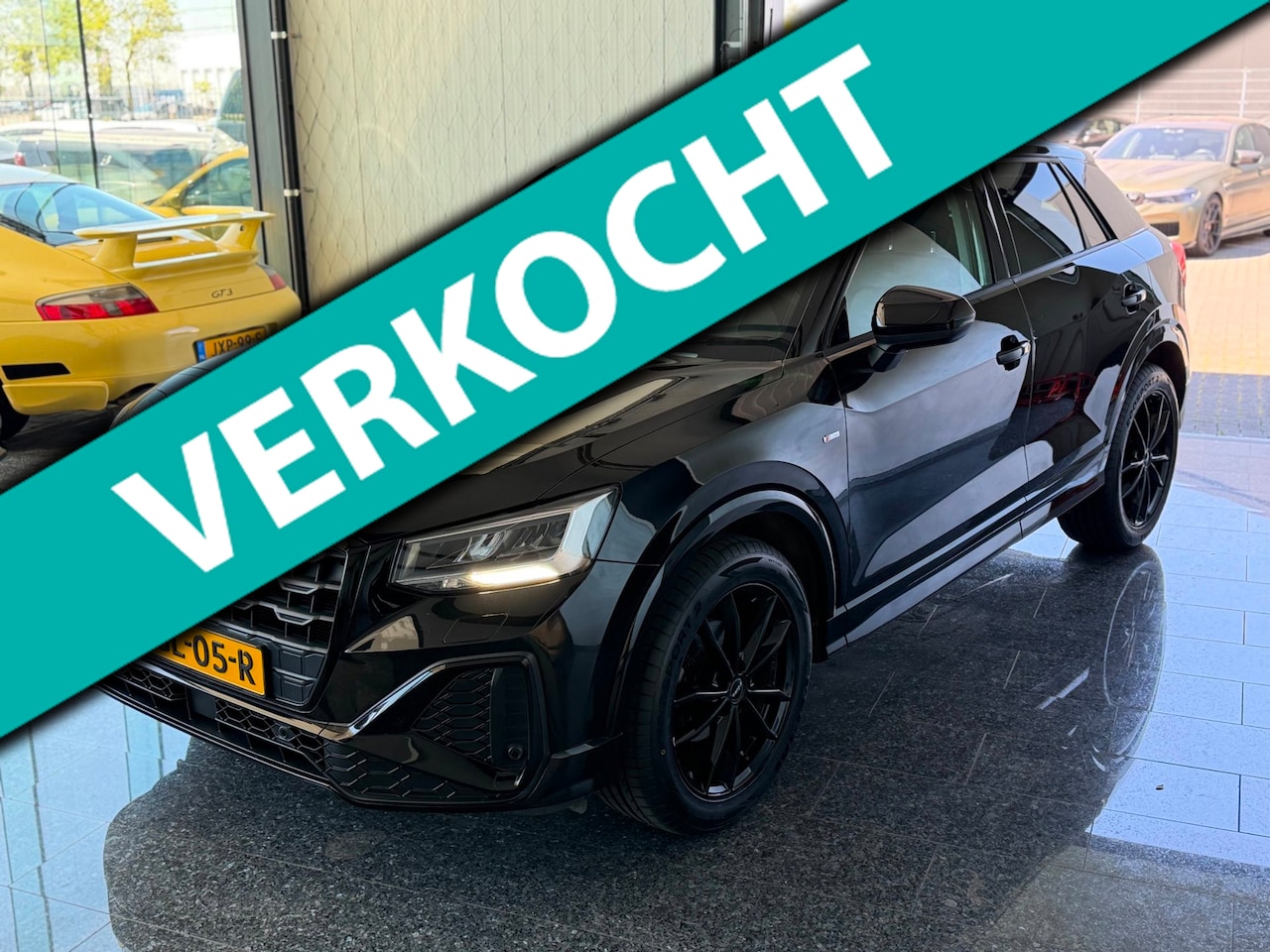 Audi Q2 - 35 TFSI S Edition S-Line 2021 Pano / Leer / Automaat / Black Edition! - AutoWereld.nl
