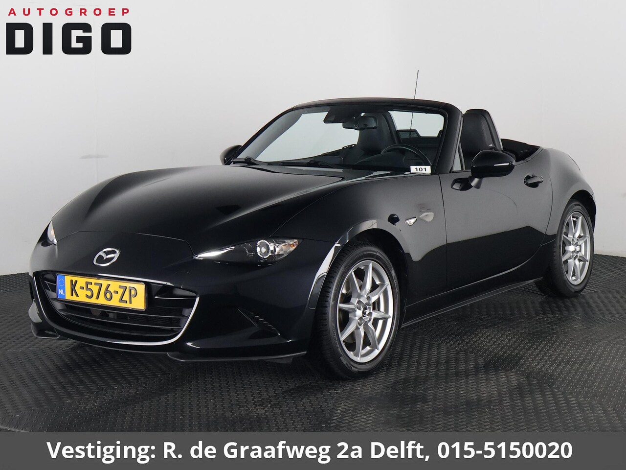 Mazda MX-5 - 2.0 SkyActiv-G 160 GT-M Soft-Top | Stoelverwarming | Dodehoek Detectie | Lederen Bekleding - AutoWereld.nl