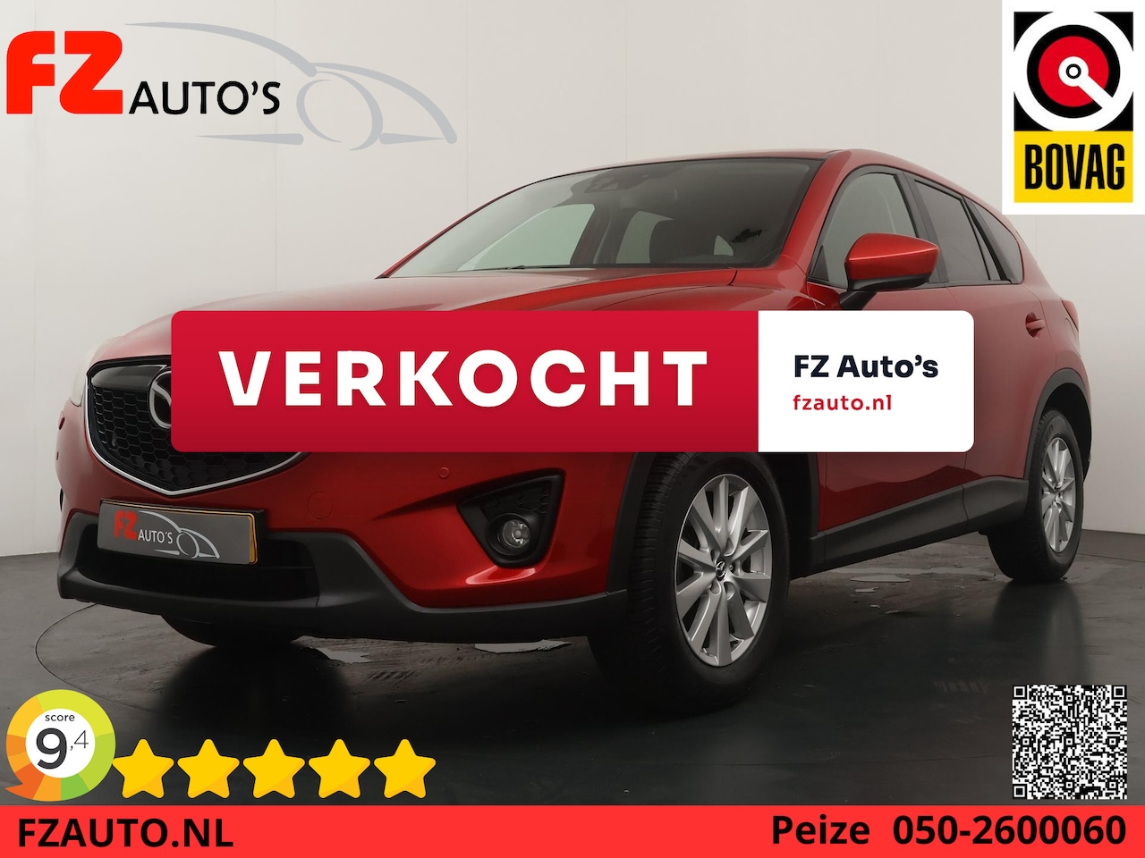 Mazda CX-5 - 2.0 Skylease+ Limited Edition 2WD - Navigatie - Lederen bekleding - Stoelverwarming - Trek - AutoWereld.nl