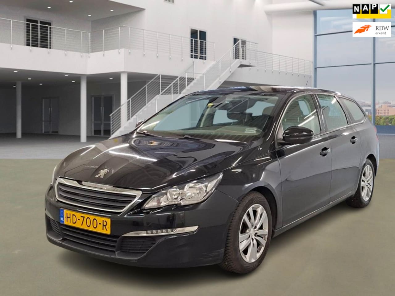 Peugeot 308 SW - 1.6 BlueHDI Blue Lease Pack|NAVI|PDC|CRUISE|6BAK|PSENSOR|TREKHAAK| - AutoWereld.nl