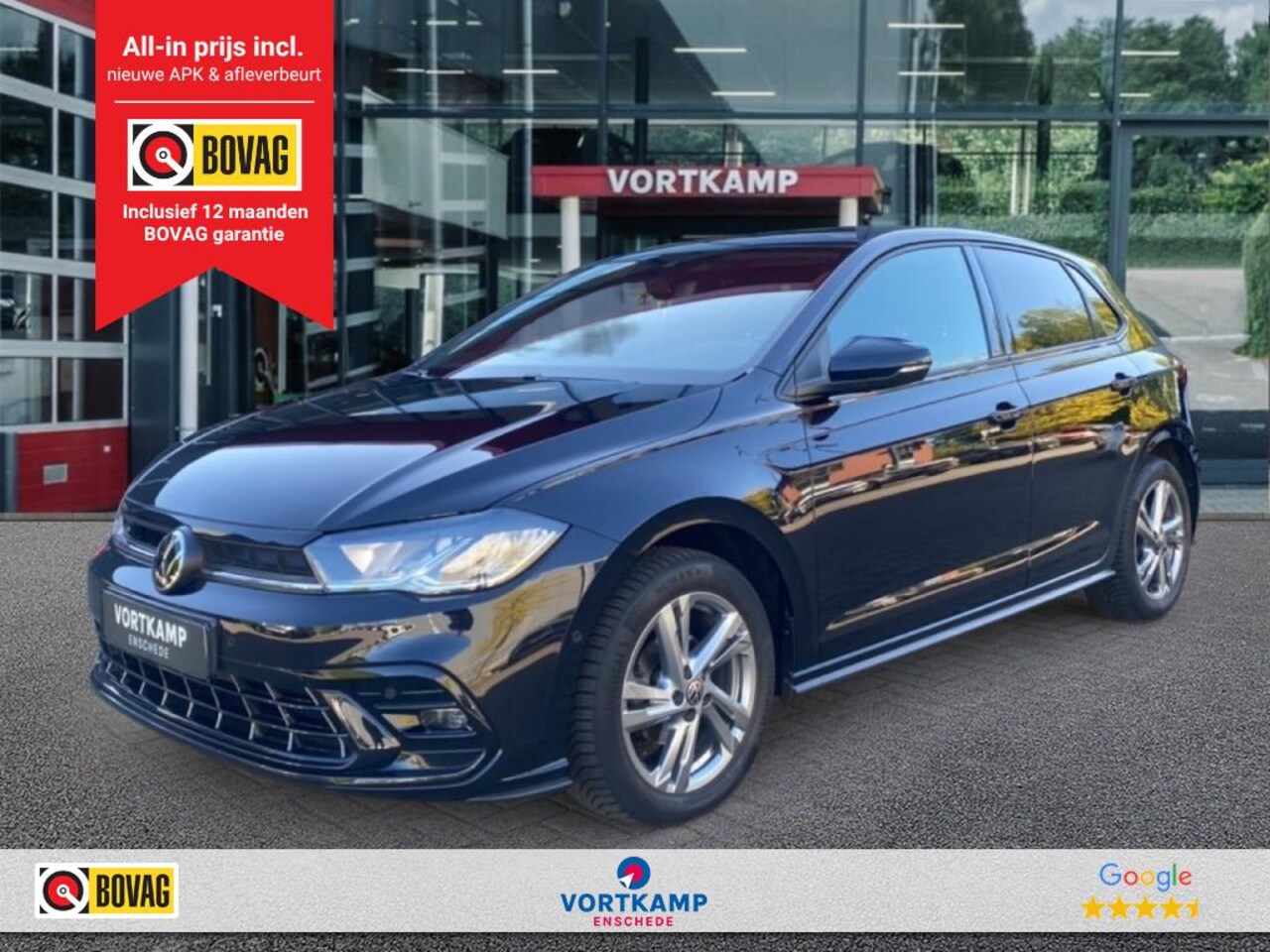 Volkswagen Polo - 1.0 TSI R-LINE DIGITALE-COCKPIT/NAVI/CAMERA/ACC/CARPLAY/PDC - AutoWereld.nl