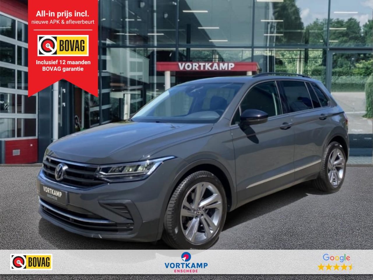 Volkswagen Tiguan - 1.5 TSI DSG LIFE BUSINESS TREKHAAK/CAMERA/ACC/STOEL+STUURVERW - AutoWereld.nl