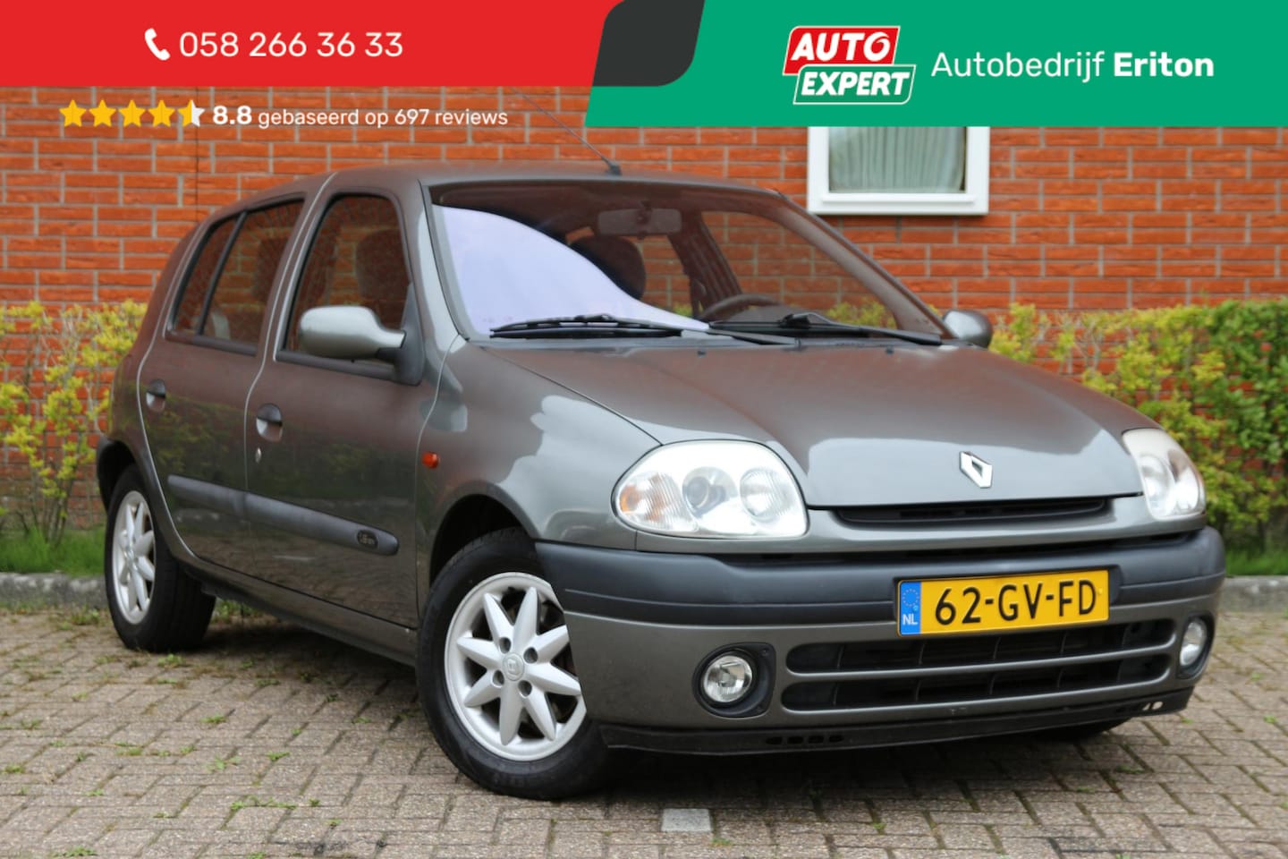Renault Clio - 1.6-16V RXE | NL-auto | 5 deuren | Airco | Elek. ramen | Centr. deurvergr. | Radio/MP3 | L - AutoWereld.nl