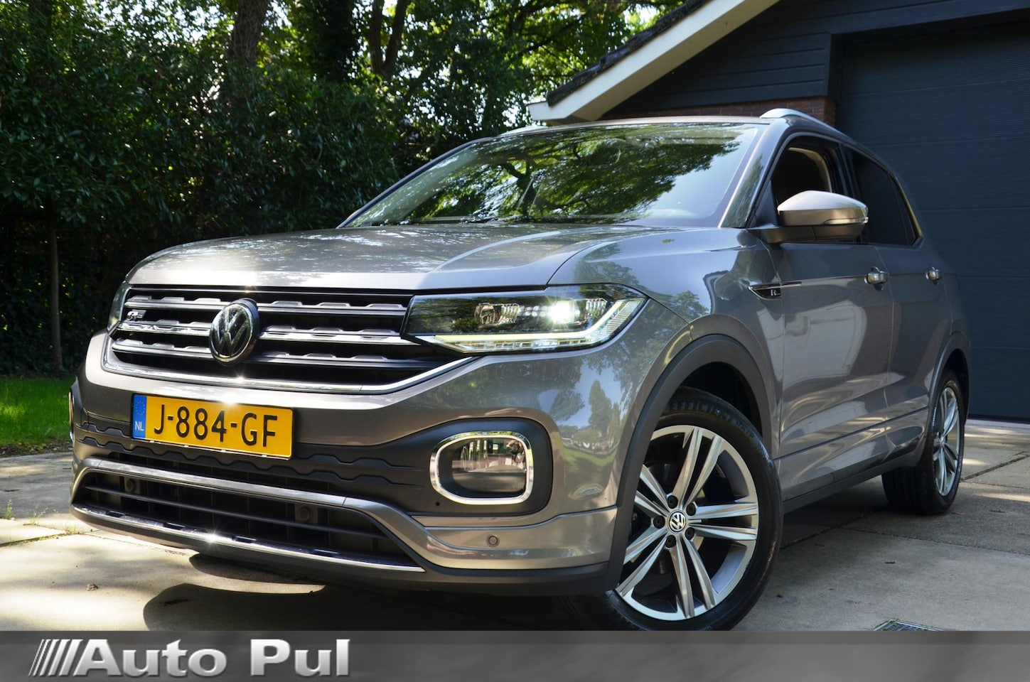 Volkswagen T-Cross - 1.0 TSI R Line Style Automaat/Navi/Pdc/Ecc/Achteruitrijcamera/Cruise control adaptief/Priv - AutoWereld.nl