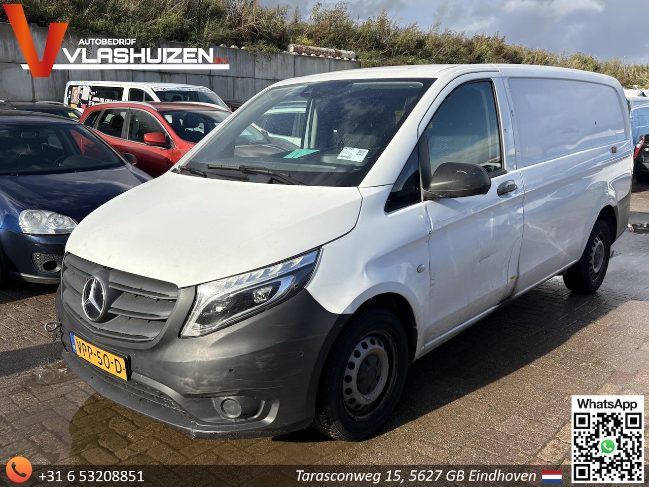 Mercedes-Benz Vito - 110 CDI Functional Lang | € 4.850,- NETTO! | Camera | Airco | Cruise | - AutoWereld.nl