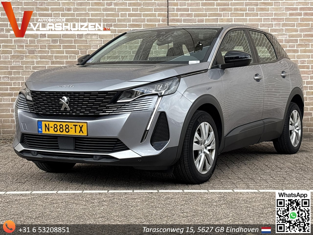 Peugeot 3008 - 1.2 PureTech Active Pack Business | € 10.700,- NETTO! | Camera | Cruise | Climate | Navi | - AutoWereld.nl