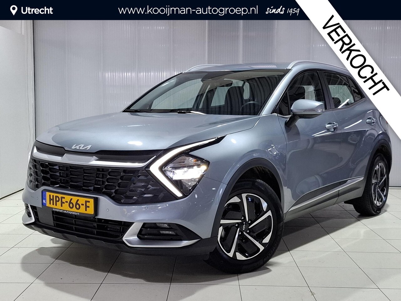Kia Sportage - 1.6 T-GDi Hybrid DynamicLine Navigatie, Apple CarPlay/Android Auto, parkeersensoren v&a, N - AutoWereld.nl