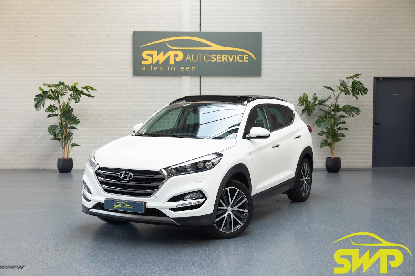 Hyundai Tucson - 1.6 T-GDi Premium | 1900kg trekgewicht | Pano | Elektr verstelbare stoelen | Trekhaak | Na - AutoWereld.nl