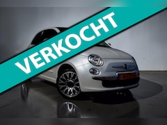Fiat 500 C - 0.9 TwinAir Lounge, Cabrio, Airco, NAP, Lichtmetalen velgen, Half lederen bekleding