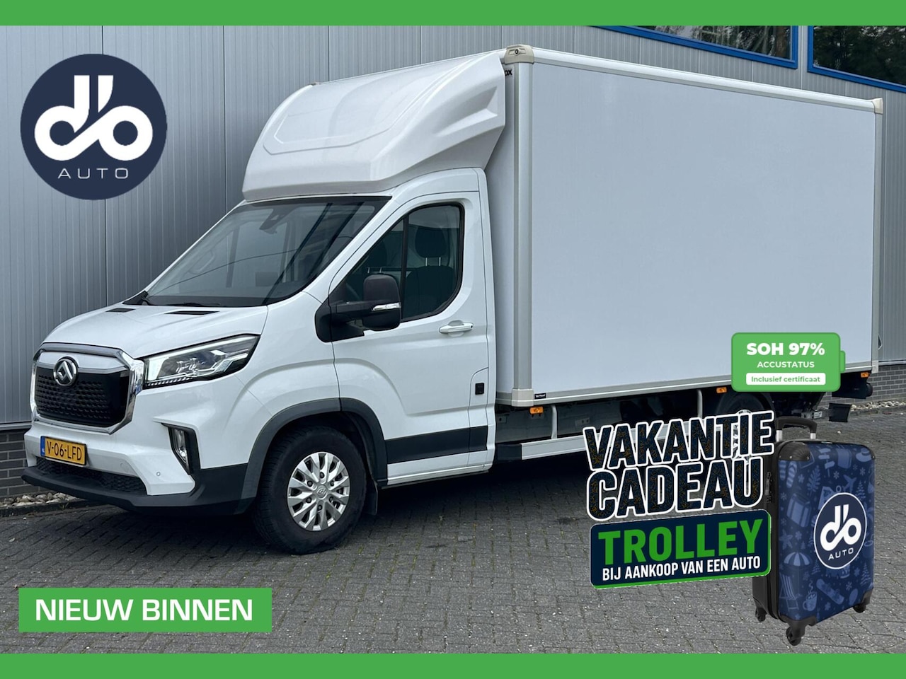 Maxus eDeliver 9 - L4 65 kWh DHOLLANDIA LAADKLEP I ORG.NL + NAP I DIRECT RIJDEN | SOH 97% - AutoWereld.nl