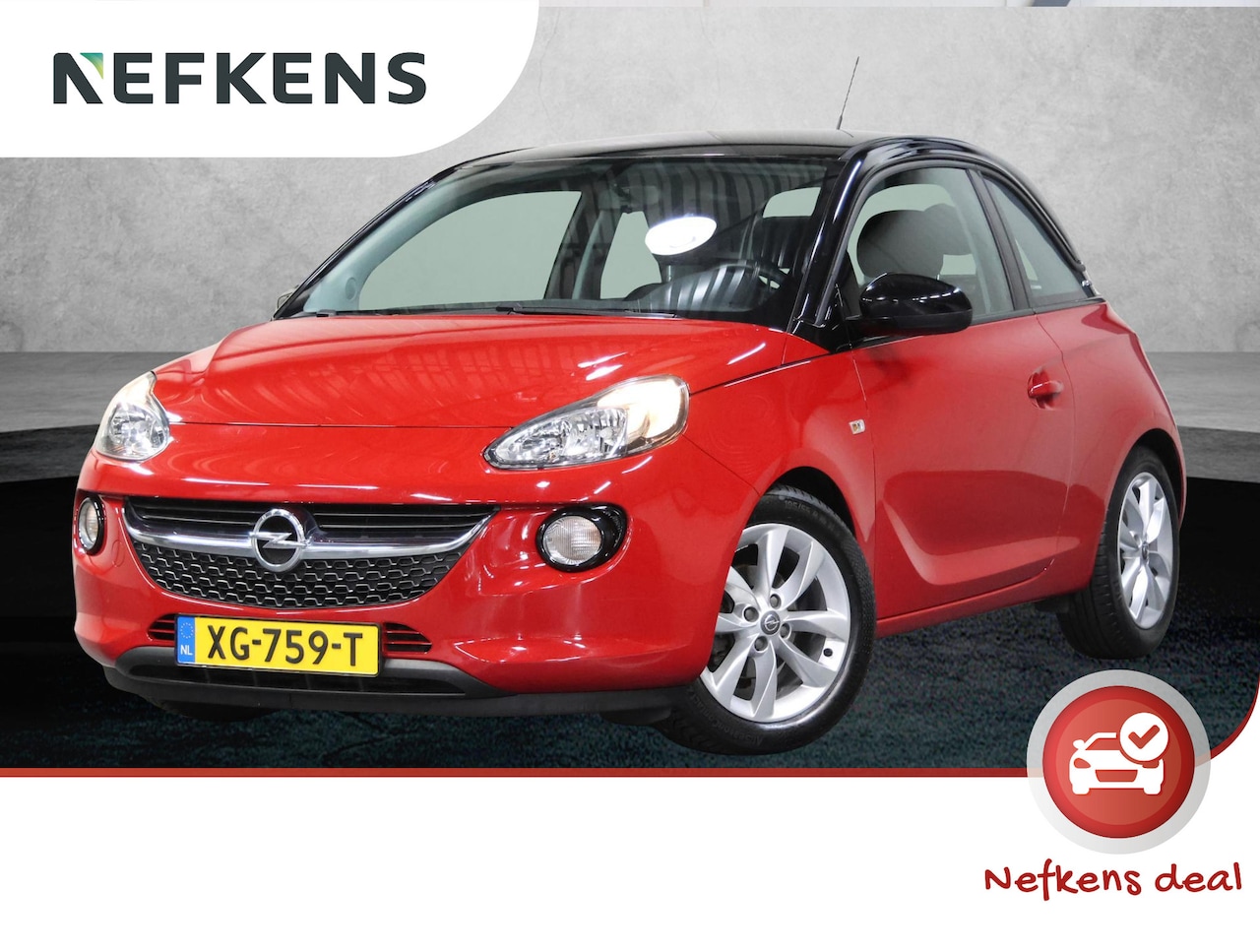 Opel ADAM - 90PK Jam Favourite | 1ste eigenaar | Airco | Bluetooth | 16"LMV | Cruise Control | Two-Ton - AutoWereld.nl