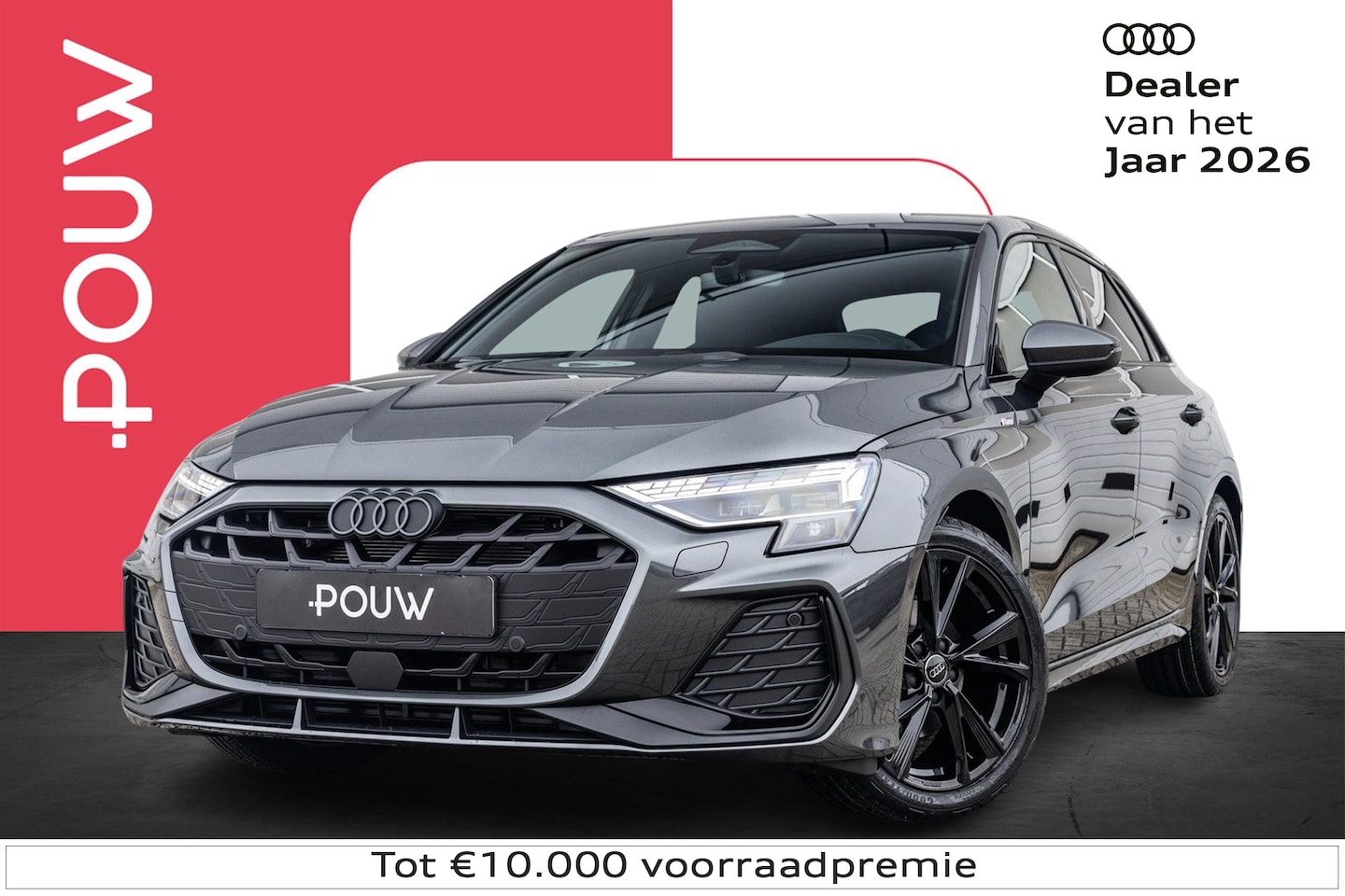 Audi A3 Sportback - 30 TFSI 116pk S-tronic S edition | 18 inch velgen | Lichtpakket Pro | Stoelverwarming - AutoWereld.nl
