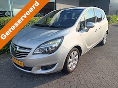Opel Meriva - 1.4 120PK Turbo Blitz, NL auto, 1e eig., Airco, Leder, PDC voor & achter, 16" LMV etc. inc